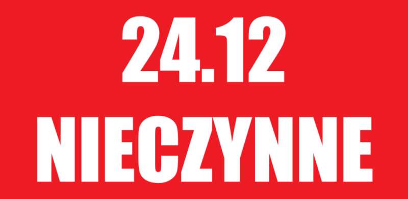 24.12 - nieczynne